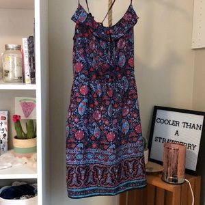 Navy/red AE dress